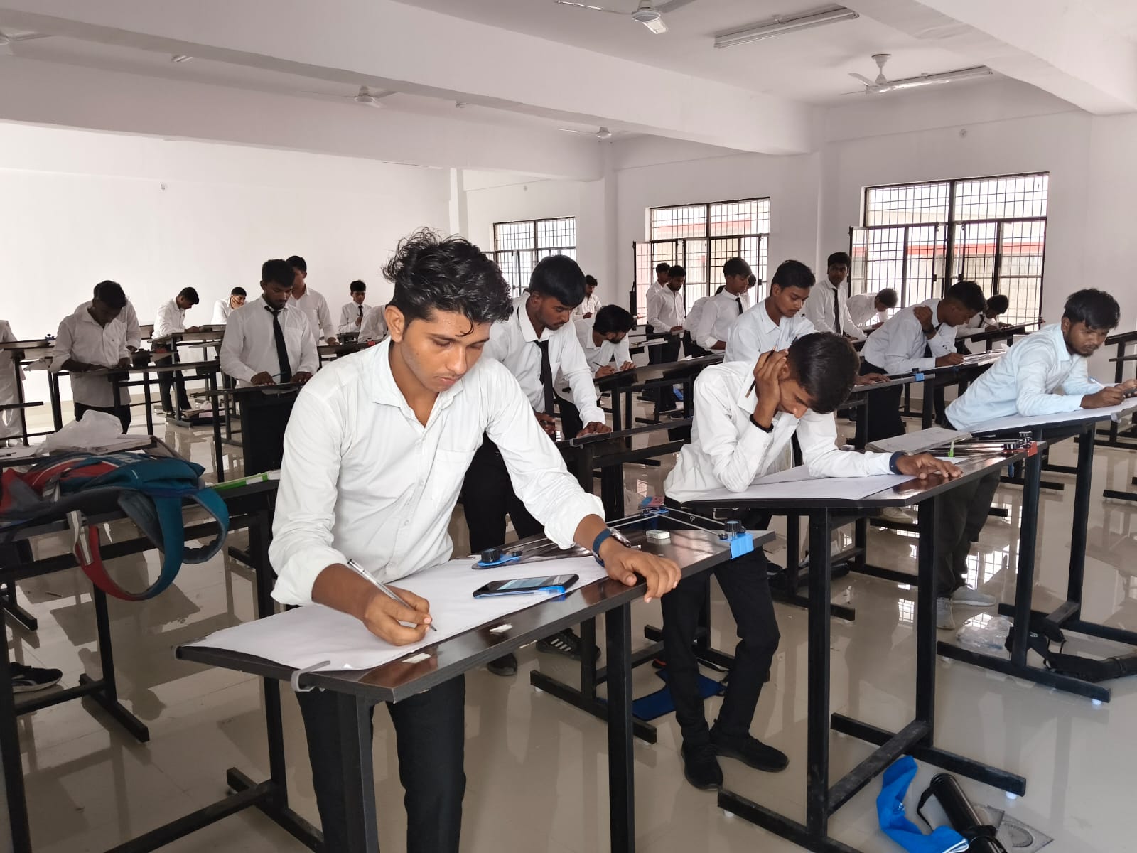 Engineering Drawing laboratory at Government Polytechnic Gopamau